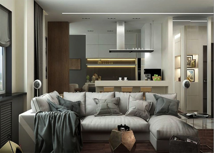 Sự liên kết vô hình trong thiết kế nội thất