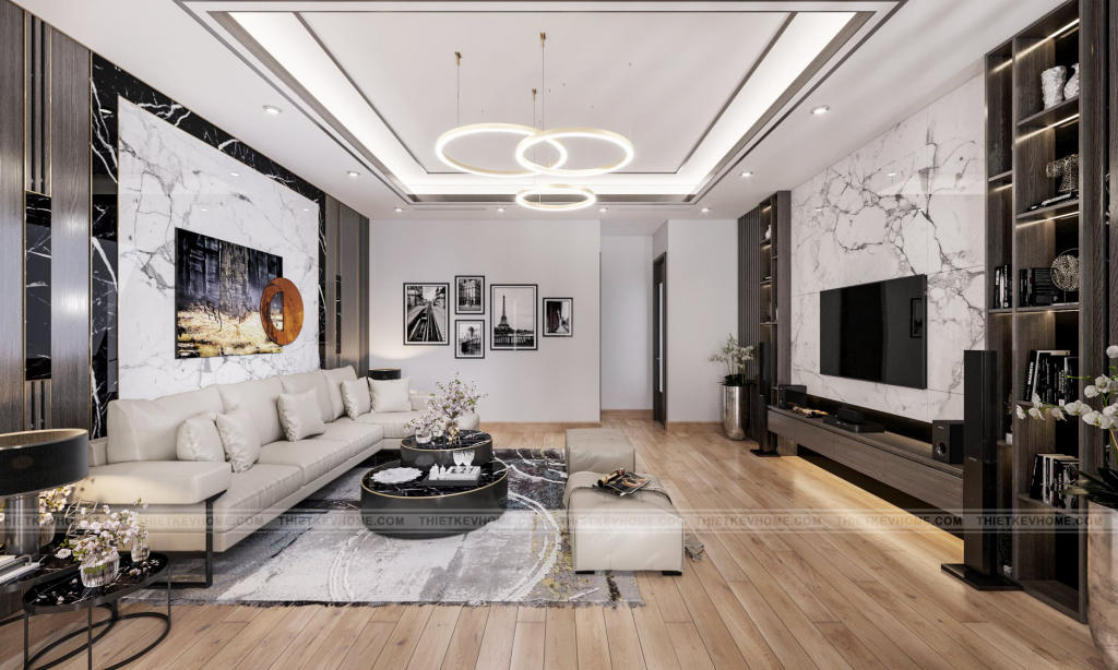Thiết kế nội thất nhà phố Việt Trì - Chị Hường - V-Home